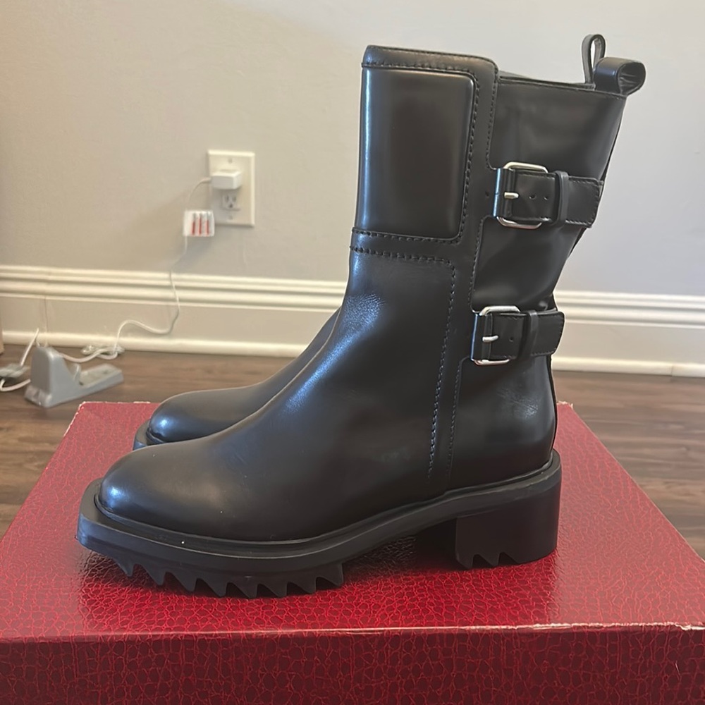 Tamara Mellon Moto Boots